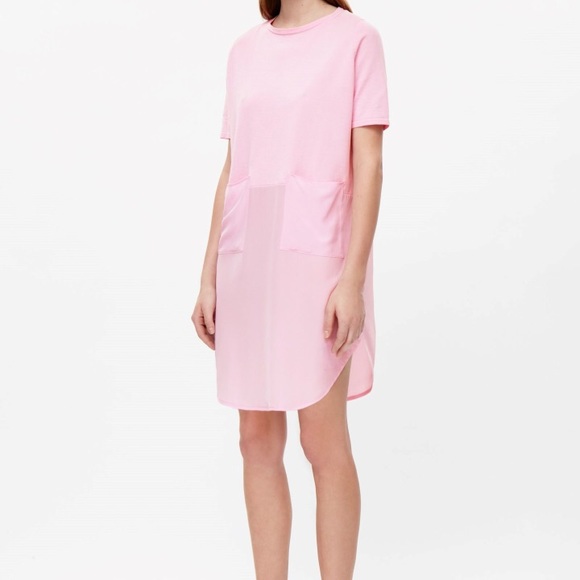 cos pink dress
